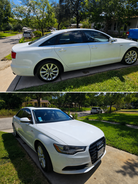 White 2014 Audi A6 3.0T Premium Plus