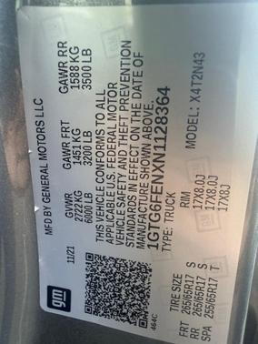 Gray 2022 GMC Canyon AT4 w/Cloth