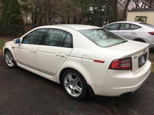 White 2008 Acura TL 3.2