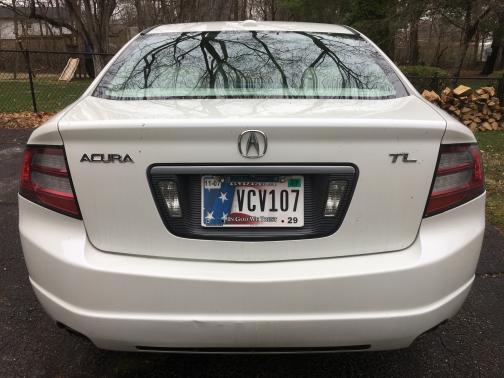 White 2008 Acura TL 3.2
