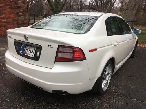 White 2008 Acura TL 3.2