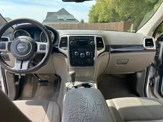 Silver 2012 Jeep Grand Cherokee Laredo