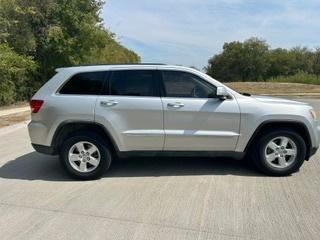 Silver 2012 Jeep Grand Cherokee Laredo
