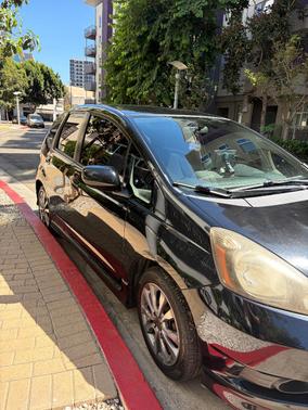 Black 2013 Honda Fit Sport