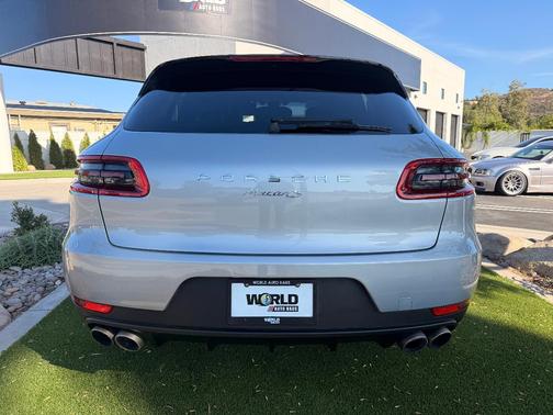 Silver 2015 Porsche Macan Macan S
