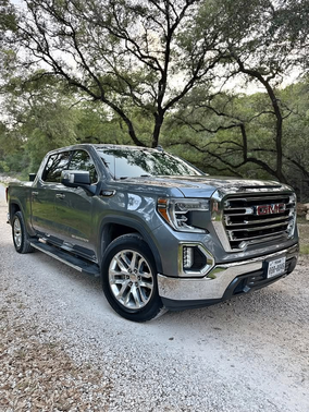 Gray 2021 GMC Sierra 1500 SLT