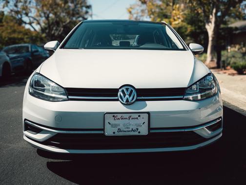 White 2021 Volkswagen Golf 1.4T TSI