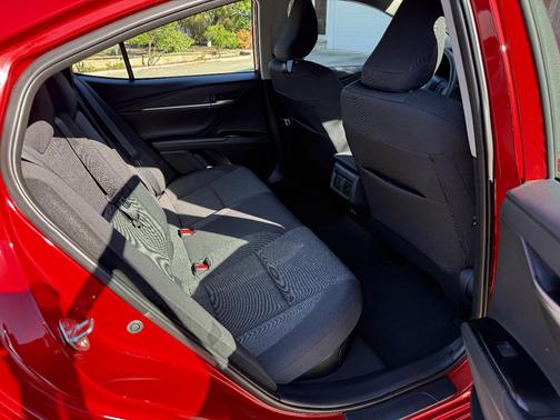 Red 2025 Toyota Camry LE