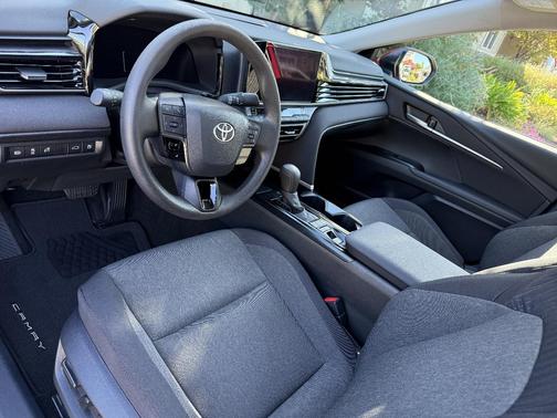 Red 2025 Toyota Camry LE