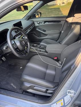 Gray 2026 Honda Civic Hybrid Sport