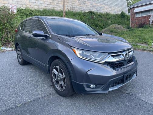 Gray 2019 Honda CR-V EX