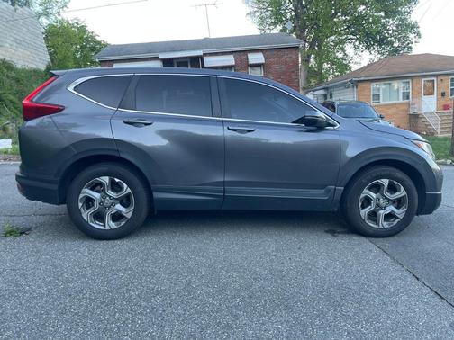 Gray 2019 Honda CR-V EX