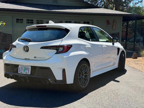 White 2024 Toyota GR Corolla Premium