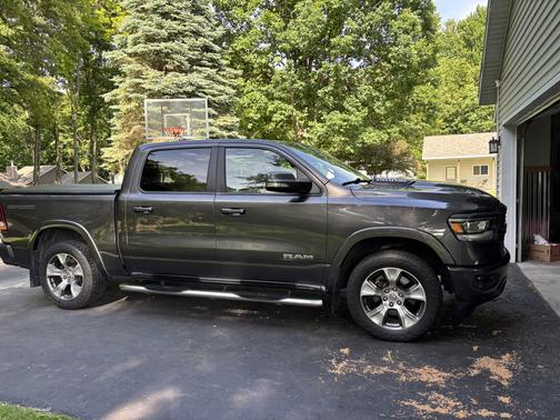 Gray 2020 RAM 1500 Laramie