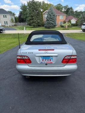 Silver 2003 Mercedes-Benz CLK-Class 320 Cabriolet