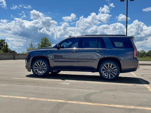 Gray 2018 Cadillac Escalade Premium Luxury