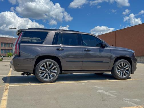 Gray 2018 Cadillac Escalade Premium Luxury