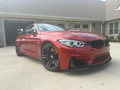 Orange 2016 BMW M4 Base