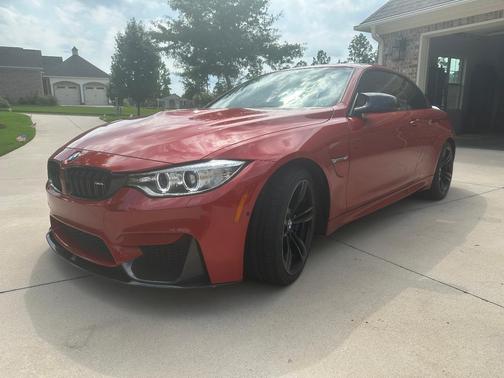 Orange 2016 BMW M4 Base