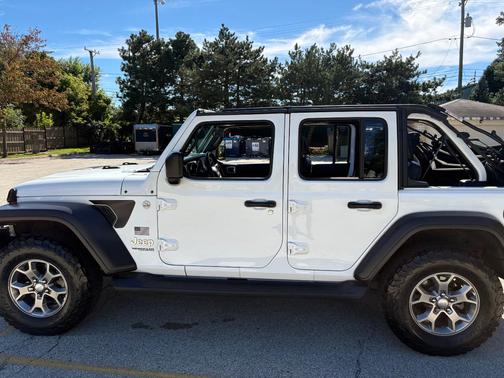White 2020 Jeep Wrangler Unlimited Sport