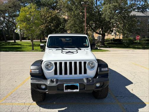 White 2020 Jeep Wrangler Unlimited Sport