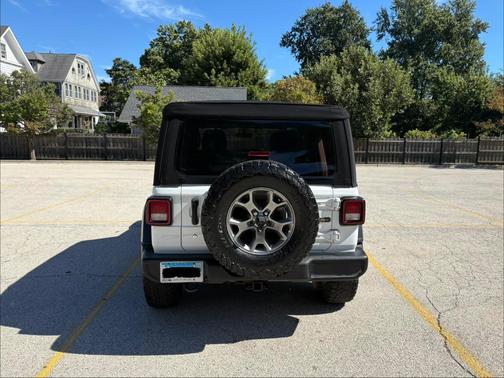 White 2020 Jeep Wrangler Unlimited Sport
