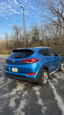 Blue 2017 Hyundai TUCSON SE