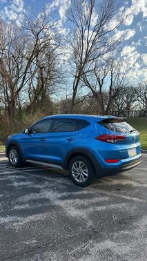 Blue 2017 Hyundai TUCSON SE