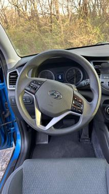 Blue 2017 Hyundai TUCSON SE