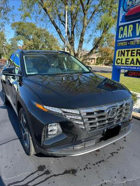 Black 2024 Hyundai TUCSON Hybrid Limited
