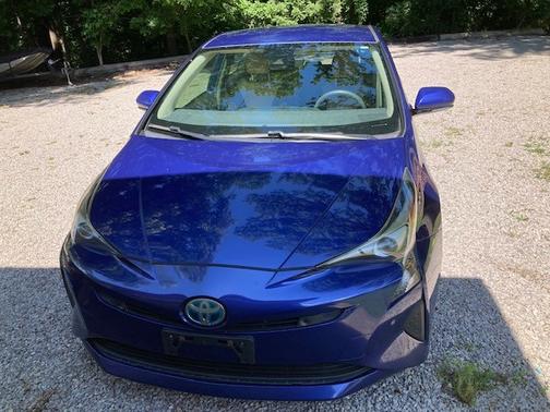 Blue 2017 Toyota Prius Two