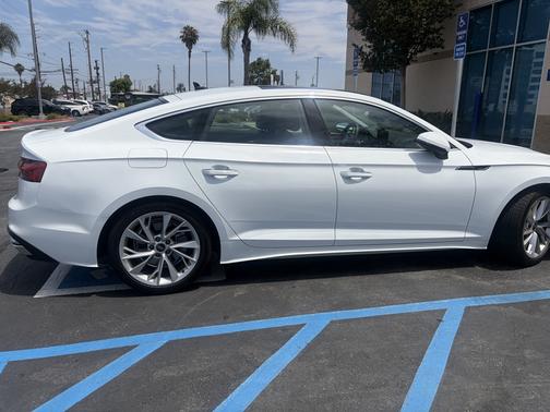 White 2023 Audi A5 40 Premium Plus