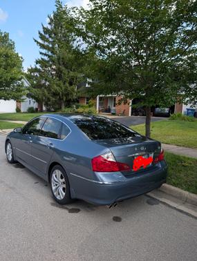 Blue 2009 INFINITI M35 Base