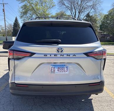 Silver 2021 Toyota Sienna XLE