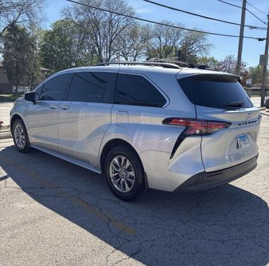Silver 2021 Toyota Sienna XLE