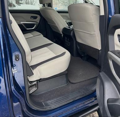 Blue 2023 Nissan Titan SV