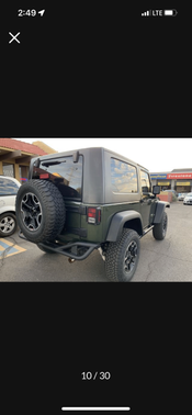 Green 2009 Jeep Wrangler X
