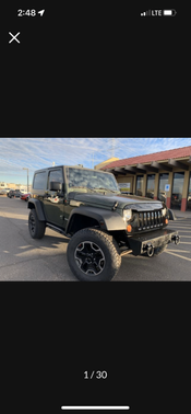Green 2009 Jeep Wrangler X