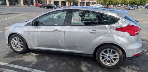 Silver 2018 Ford Focus SE