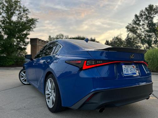Blue 2021 Lexus IS 300 Base