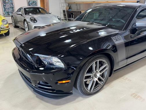Black 2013 Ford Mustang Boss 302