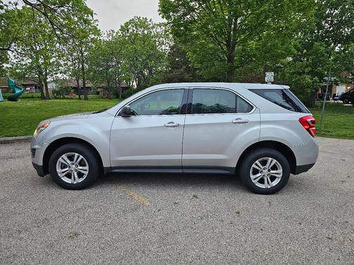 Silver 2017 Chevrolet Equinox LS