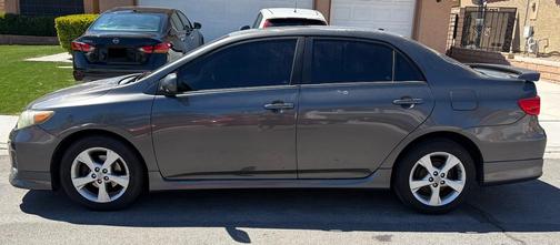 Gray 2012 Toyota Corolla S
