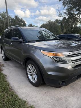 Gray 2014 Ford Explorer XLT