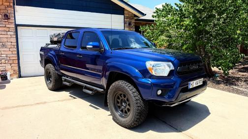 Blue 2015 Toyota Tacoma Base