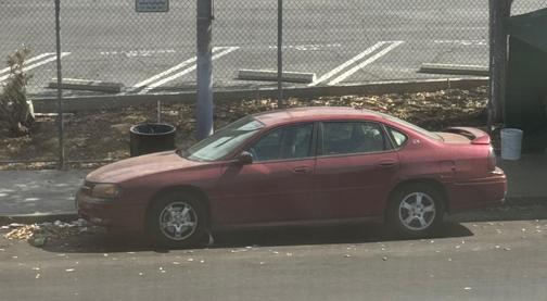 Red 2005 Chevrolet Impala LS