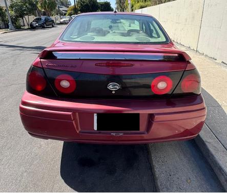 Red 2005 Chevrolet Impala LS