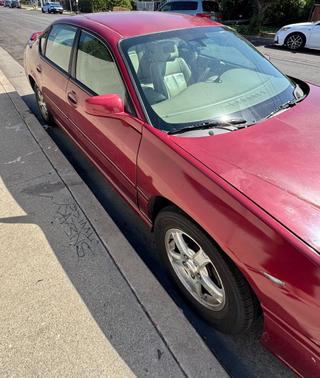 Red 2005 Chevrolet Impala LS