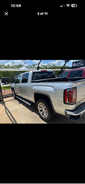 Silver 2018 GMC Sierra 1500 SLT
