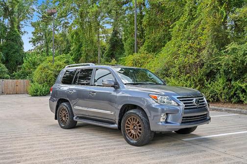 Gray 2014 Lexus LX 570 Base